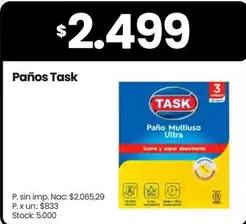 Task - Paño Multiuso Ultra