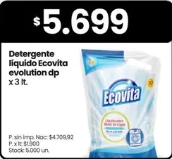 Ecovita - Detergente líquido