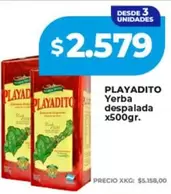 Playadito - Yerba despalada