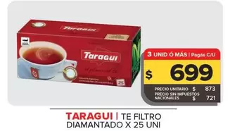 Taraguí - Te Filtro Diamantado