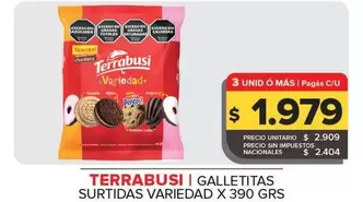 Terrabusi - Galletitas Surtidas 