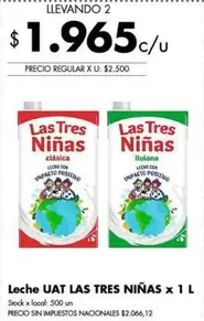 Las Tres Niñas - Leche UAT