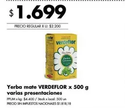 Verdeflor - Yerba mate