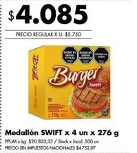 Swift - Medallón