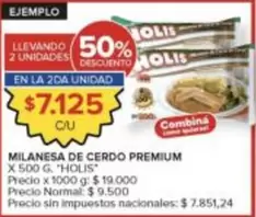 Premium - MILANESA DE CERDO PREMIUM