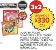 Tang - JUGO EN POLVO