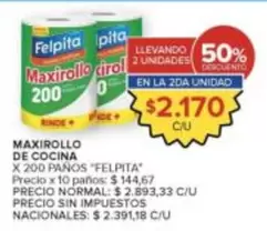 Felpita - Maxirollo de Cocina