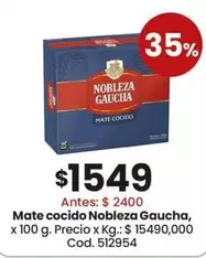 Nobleza Gaucha - Mate cocido