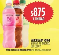 X$ - SABORIZADA H2OH!