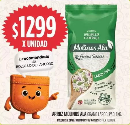Molinos Ala - Arroz Grano Largo