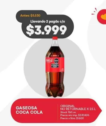 Coca cola - GASEOSA