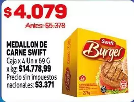 Swift - Medallon de Carne