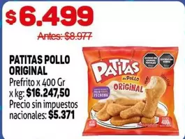 Patitas - PATITAS POLLO ORIGINAL