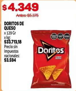 Doritos - DORITOS DE QUESO