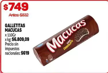 Macucas - GALLETITAS MACUCAS