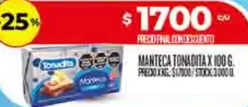 Tonadita - Manteca