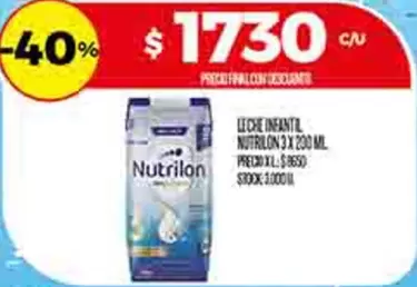 Nutrilon - LECHE INFANTIL NUTRILON 3