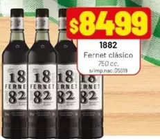 1882 - Fernet Cl
uevo sico