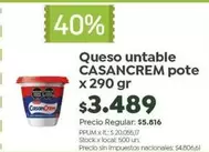 Casancrem - Queso untable pote
