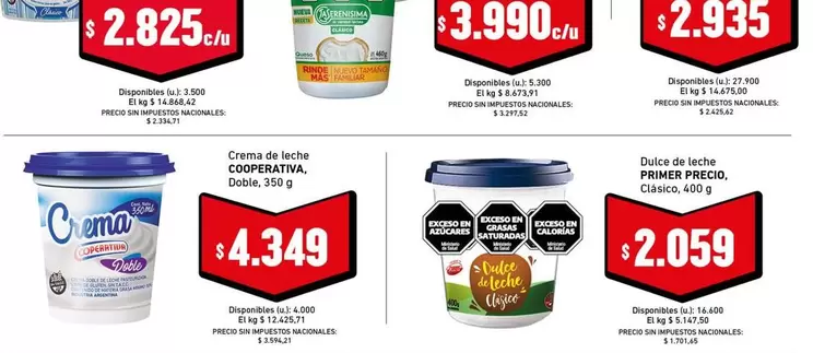 Mas - Crema de leche
