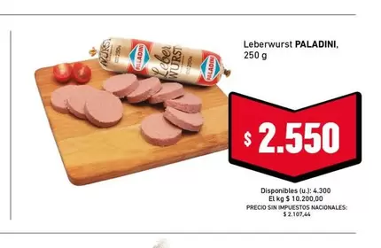 Paladini - Leberwurst