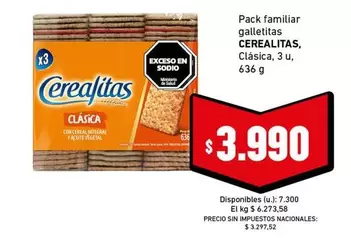 Cerealitas - Galletitas Clásica