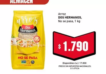 Dos Hermanos - Arroz
