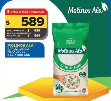 Molinos Ala - Arroz Largo Fino
