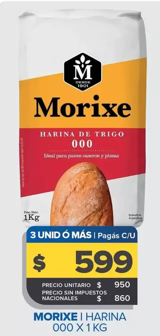 Morixe - HARINA DE TRIGO 000