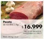 X$ - Peceto de novillito