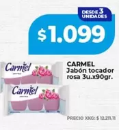 Carmel - Jabón tocador rosa
