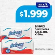 Bonux - Servilletas