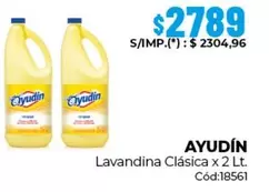 X$ - Lavandina Clásica x 2 Lt.