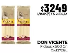 Don Vicente - Fideos