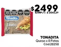 Tonadita - Queso x 8 Fetas Cód:28258