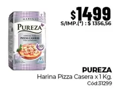 Pureza - Harina Pizza Casera x1 Kg. Cód:31299