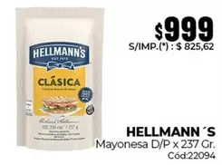 Hellmann's - Mayonesa D/P