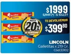 Terrabusi - Galletitas x 219 Gr. Cód:33102