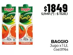 Baggio - Pronto Jugo x 1 Lt.