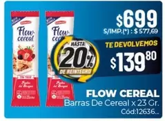 Flow -  Cereal Barras De Cereal
