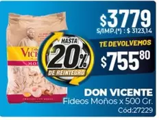 Don Vicente - Fideos Moños