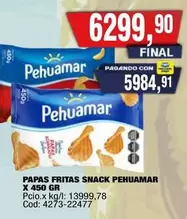 Pehuamar - Papas Fritas Snack