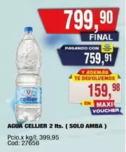 Cellier - AGUA CELLIER 2 lts.
