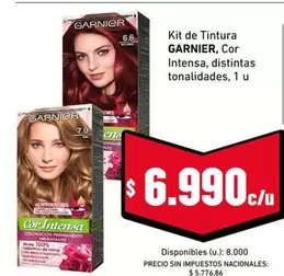 GARNIER - Kit de Tintura Cor Intensa