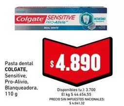 Colgate - Pasta dental Sensitive Pro-Alivio Blanca