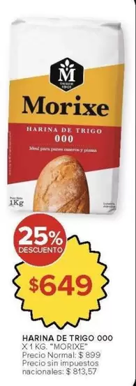 Morixe - HARINA DE TRIGO 000