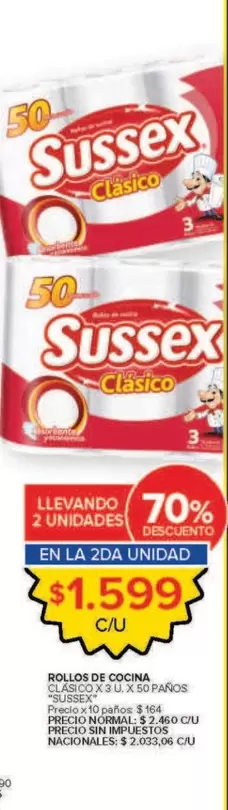 Sussex - Bolsas de Cocina Clásico