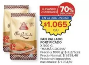 X$ - PAN RALLADO FORTIFICADO