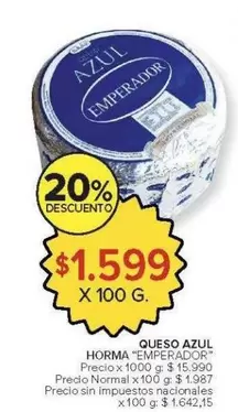 emperador - QUESO AZUL EMPERADOR