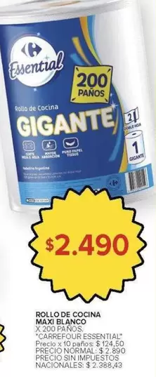Gigante - ROLLO DE COCINA GIGANTE